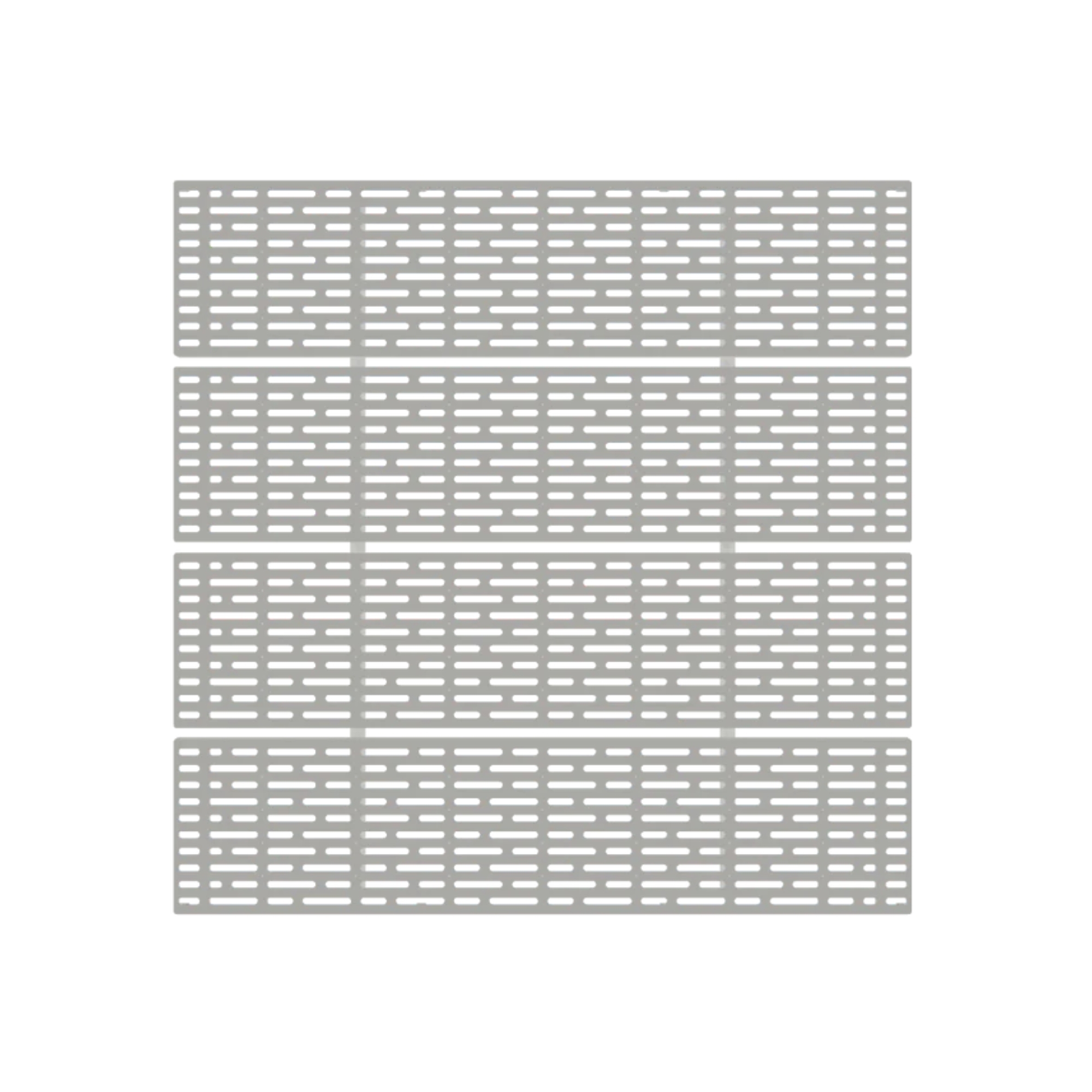 Patriot Docks 4'x4' Gray Poly Decking Panel Model# 10851